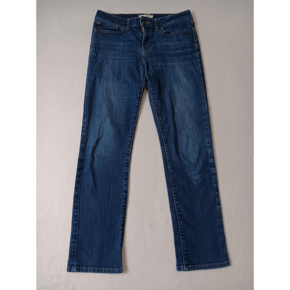 Levi's Jeans Womens 30 Blue Medium Wash Skinny Slim Stretch Denim 712 Mid Rise